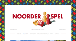 Desktop Screenshot of noorderspel.nl